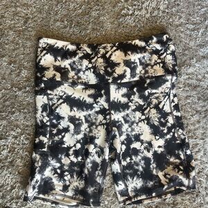 RBX Women's Monochrome Tie-Dye Bike Shorts